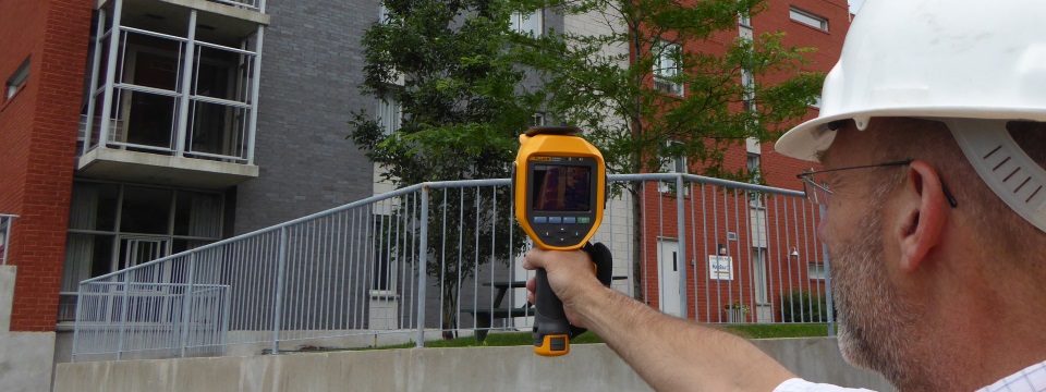 inspection detection thermique thermographique de batiment a montreal